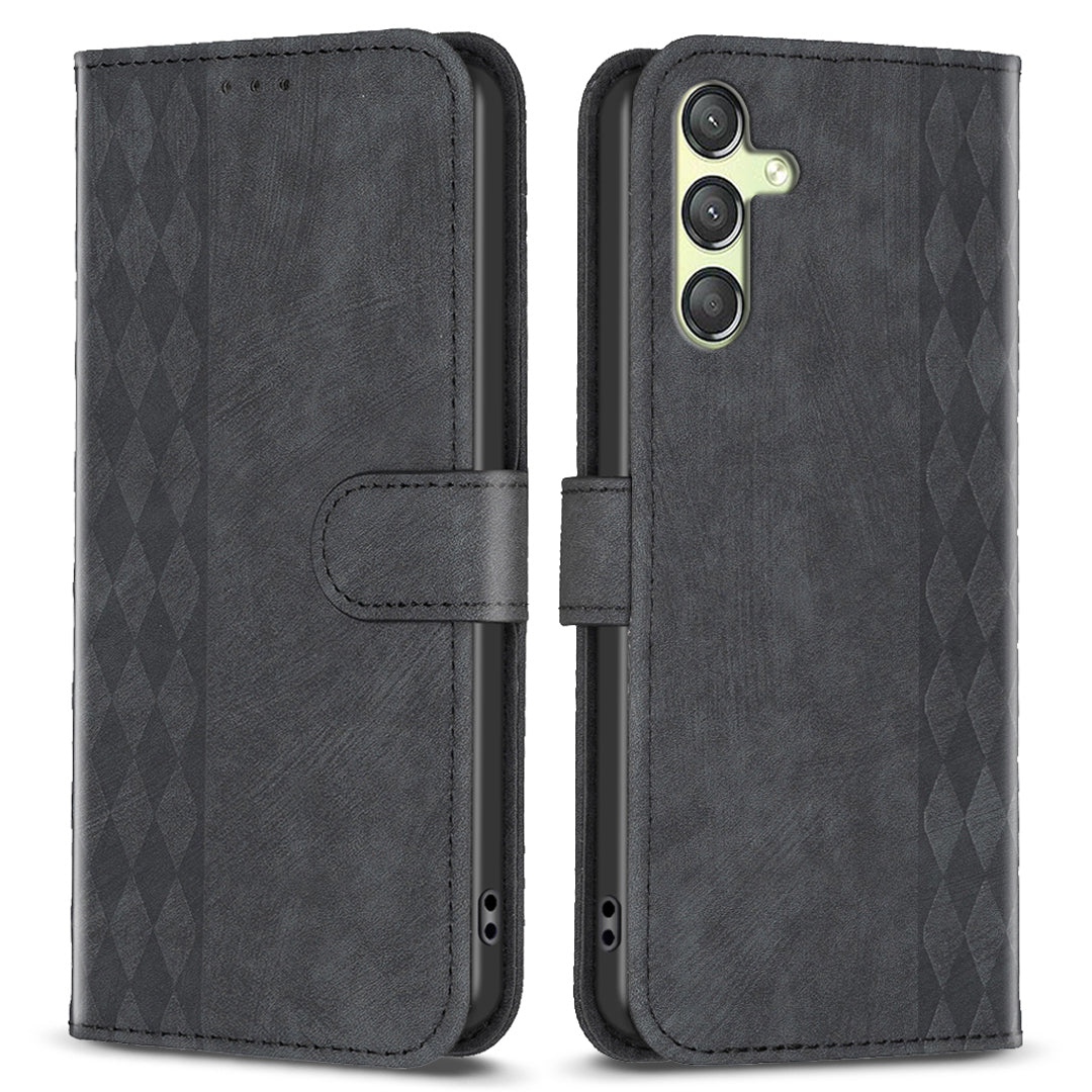 For Samsung Galaxy A24 4G Phone Stand Case Wallet Imprinting Pattern Shockproof Cover For Samsung Galaxy A24 4G Phone Stand Case Wallet Imprinting Pattern Shockproof Cover